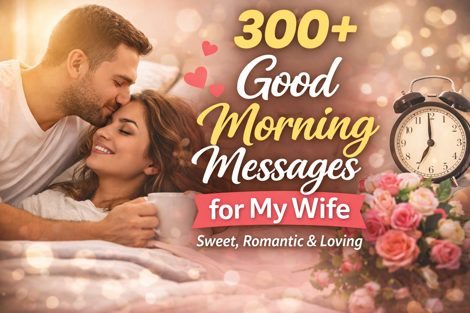 Good Morning Message for My Wife to Make Her Feel Loved Every Day